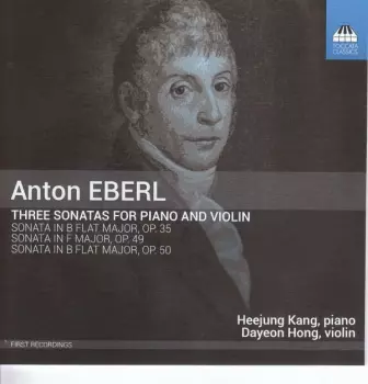 Three Sonatas For Piano And Violin
