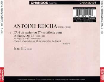 CD Anton Reicha: Reicha Rediscovered, Vol. 3