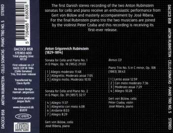 2CD Anton Rubinstein: Cello Sonatas / Piano Trio