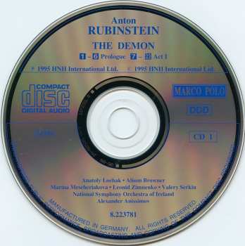 2CD Anton Rubinstein: The Demon
