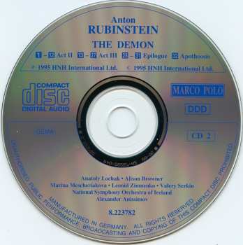 2CD Anton Rubinstein: The Demon