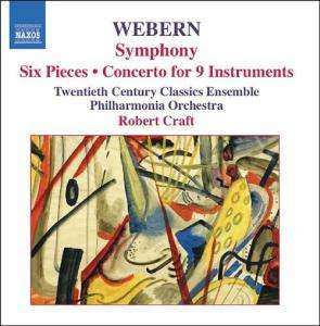 CD Philharmonia Orchestra: Symphony / Six Pieces • Concerto For 9 Instruments
