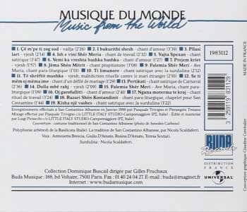 CD Antonietta Brescia: Italie: Polyphonie Arberesh de la Basilicata/Italy: Arberesh Polyphony From Basilicata