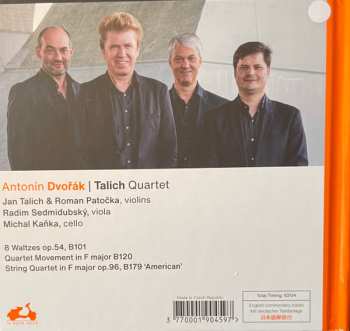 CD Antonín Dvořák: American Quartet - Waltzes