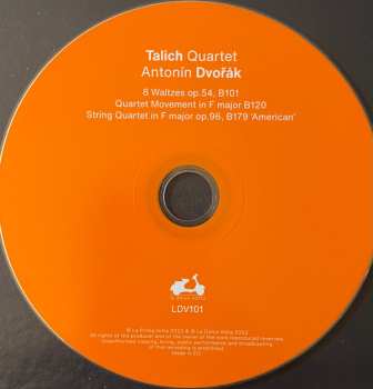 CD Antonín Dvořák: American Quartet - Waltzes