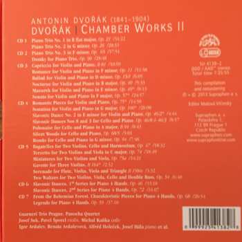 7CD/Set di cofanetti Antonín Dvořák: Chamber Works II