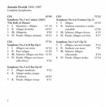 5CD Antonín Dvořák: Complete Symphonies