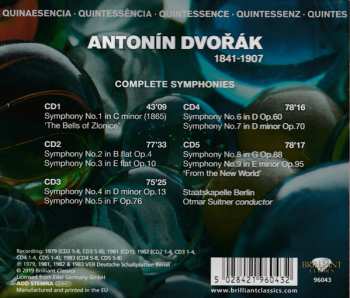 5CD Antonín Dvořák: Complete Symphonies