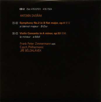 6CD/Set di cofanetti Antonín Dvořák: Complete Symphonies & Concertos