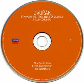 6CD/Set di cofanetti Antonín Dvořák: Complete Symphonies & Concertos