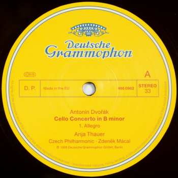 LP Antonín Dvořák: Cello Concerto
