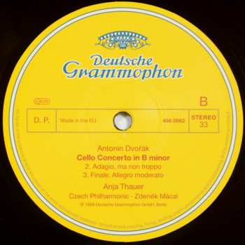 LP Antonín Dvořák: Cello Concerto