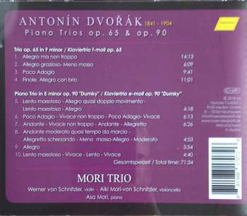 CD Antonín Dvořák: Piano Trios Op. 65 & Op. 90