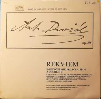 Album Antonín Dvořák: Requiem