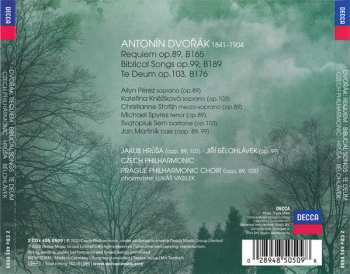 2CD Antonín Dvořák: Requiem, Biblical Songs, Te Deum