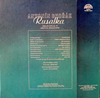 3LP/Set di cofanetti Antonín Dvořák: Rusalka (3xLP + BOX + BOOKLET)