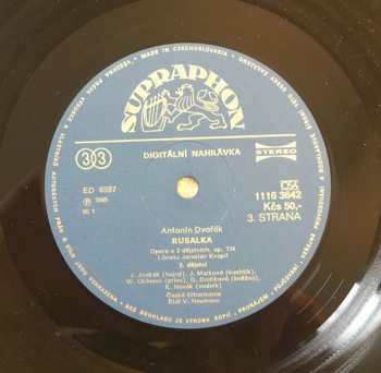 3LP/Set di cofanetti Antonín Dvořák: Rusalka