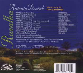 3CD/Set di cofanetti Antonín Dvořák: Rusalka