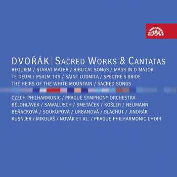 8CD/Set di cofanetti Antonín Dvořák: Sacred Works & Cantatas | Requiem / Stabat Mater / Biblical Songs / Mass In D Major / Te Deum / Psalm 149 / Saint Ludmila / Spectre's Bride / The Heirs Of The White Mountain / Sacred Songs