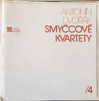 4LP/Set di cofanetti Antonín Dvořák: Smyčcové Kvartety /4