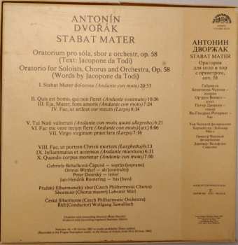2LP/Set di cofanetti Antonín Dvořák: Stabat Mater