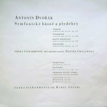 3LP Antonín Dvořák: Symfonické Básně A Předehry
