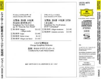 CD Antonín Dvořák: Symphonie Nr.9 "Aus Der Neuen Welt" / Symphonie Nr.8 "Unvollendete"