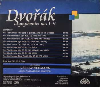 6CD/Set di cofanetti Antonín Dvořák: Symphonies