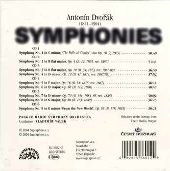 6CD/Set di cofanetti Antonín Dvořák: Symphonies