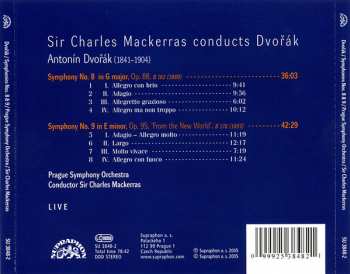 CD Antonín Dvořák: Symphonies Nos. 8 & 9