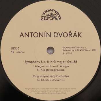 3LP/Set di cofanetti Antonín Dvořák: Symphonies Nos 8 & 9 - Legends - Slavonic Dances LTD | NUM