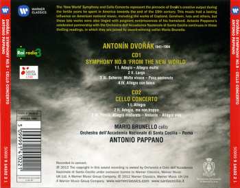 2CD Antonín Dvořák: Symphony No. 9 'From The New World' - Cello Concerto