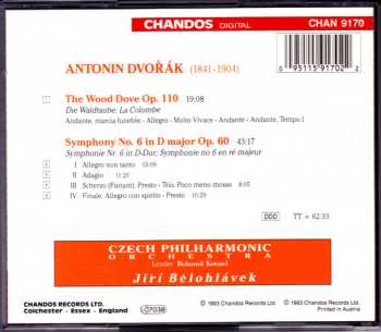 CD Antonín Dvořák: Symphony No.6, The Wood Dove