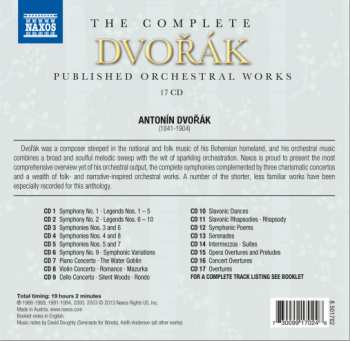 17CD/Set di cofanetti Various: The Complete Published Orchestral Works