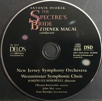 CD Antonín Dvořák: The Spectre's Bride