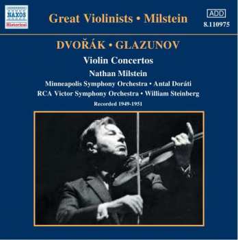 CD Antonín Dvořák: Violin Concertos - Recorded 1949-1951