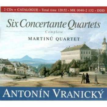 Album Antonín Vranický: Concertante Quartets