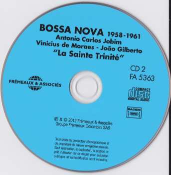 2CD João Gilberto: Bossa Nova 1958-1961 "La Sainte Trinité"