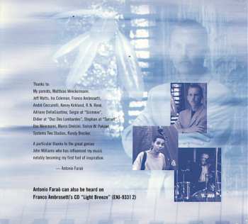 CD Antonio Faraò: Black Inside