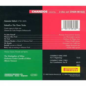 2CD/Set di cofanetti Antonio Salieri: Falstaff