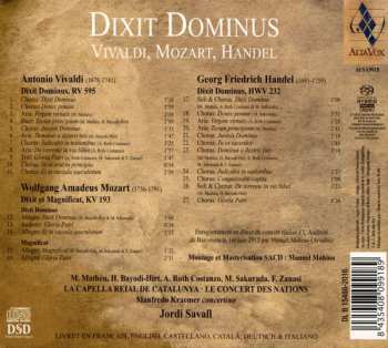 SACD Wolfgang Amadeus Mozart: Dixit Dominus