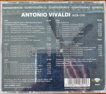 5CD/Set di cofanetti Antonio Vivaldi: Four Seasons - Cello, Oboe & Flute Concertos