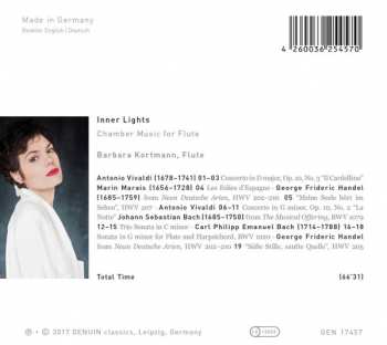 CD Antonio Vivaldi: Inner Lights: Chamber Music For Flute DIGI