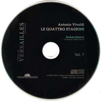 2CD/DVD Antonio Vivaldi: Le Quattro Stagioni