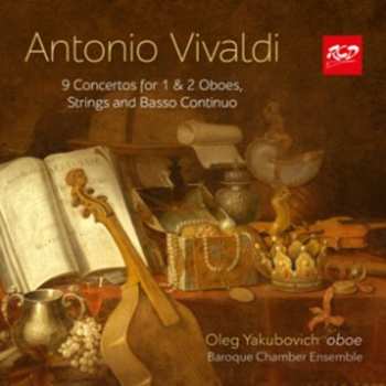 CD Antonio Vivaldi: Oboenkonzerte Rv 451,453,454,461-463