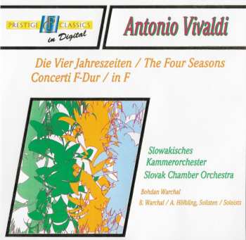 CD Antonio Vivaldi: Die Vier Jahreszeiten / The Four Seasons Concerti F-Dur / In F
