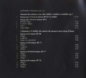 CD Antonio Vivaldi: Sonata A Tre 'La Follia'