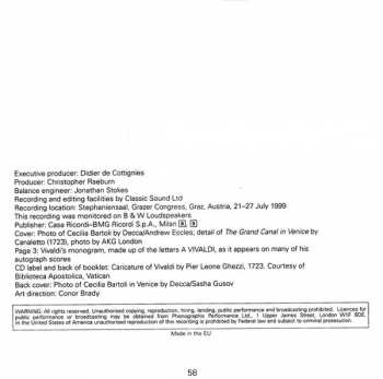 CD Antonio Vivaldi: The Vivaldi Album