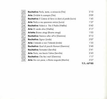 3CD/Set di cofanetti Antonio Vivaldi: Tito Manlio