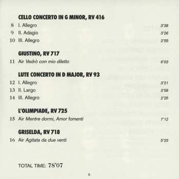 CD Antonio Vivaldi: Vivaldi DIGI